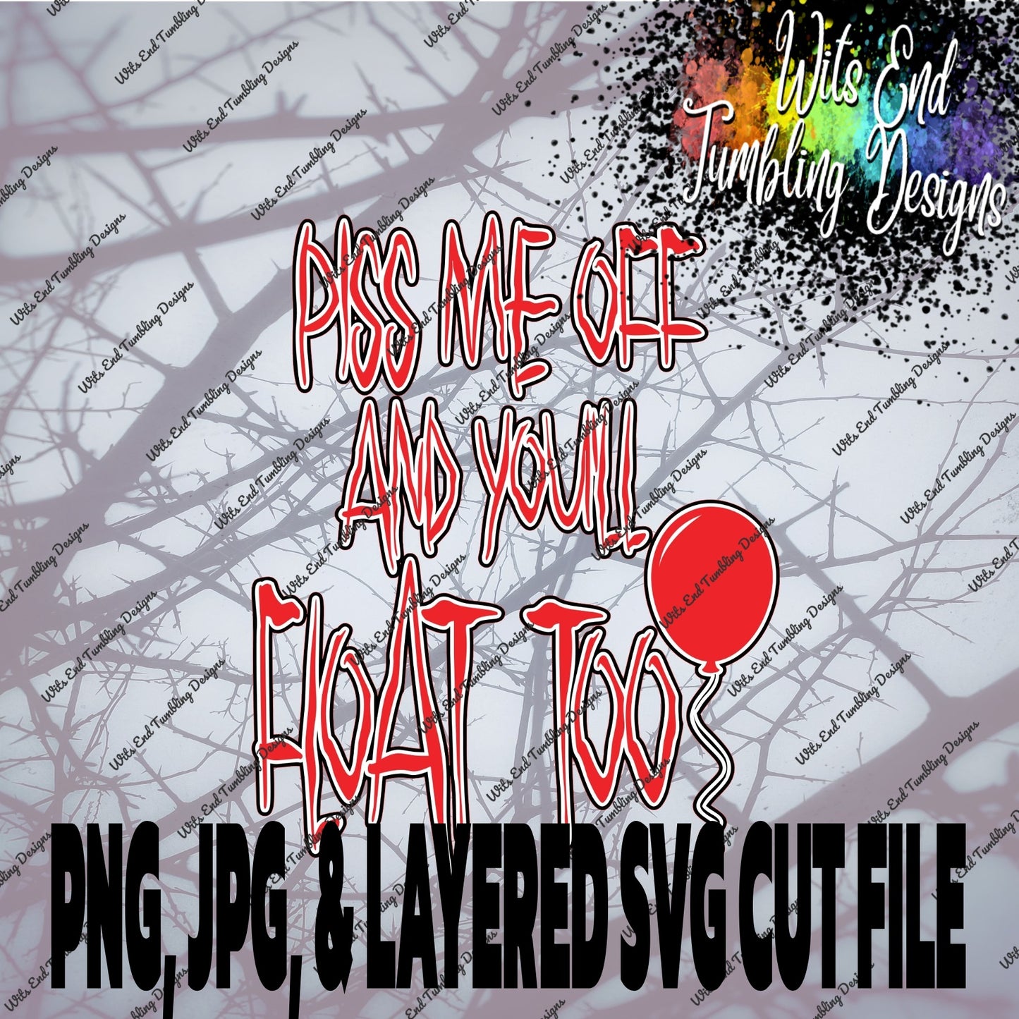 Piss me off layered SVG CUT FILE **DIGITAL DOWNLOAD ONLY**