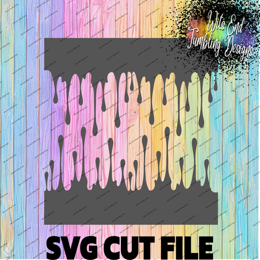 Double drips SVG CUT FILE **DIGITAL DOWNLOAD ONLY**