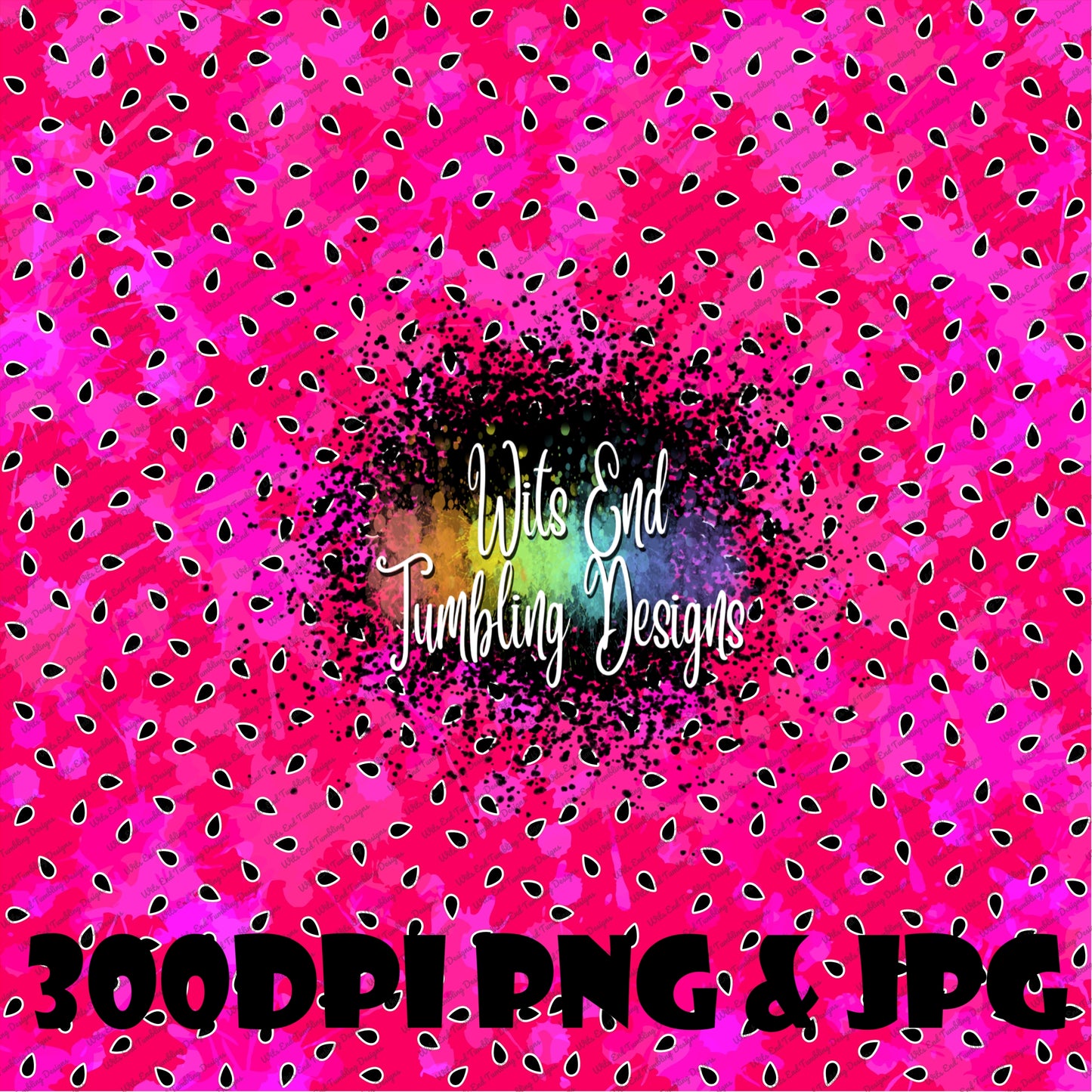 Busted Melons Background Bundle ~ 300DPI PNG & JPG **DIGITAL DOWNLOAD ONLY**