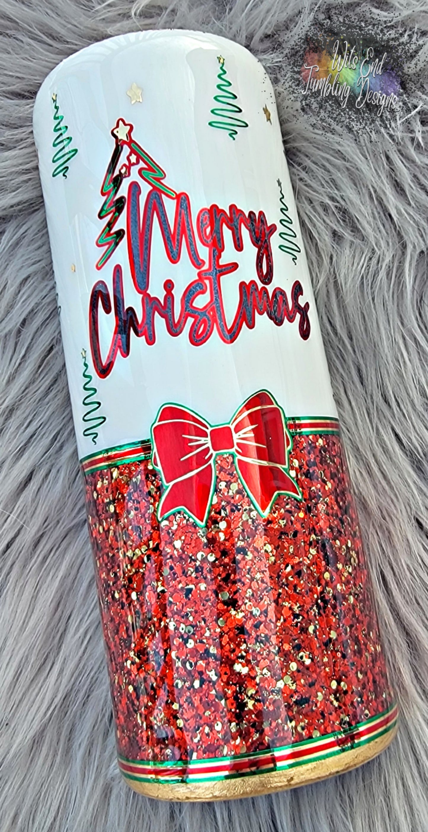 24oz Merry Christmas tumbler