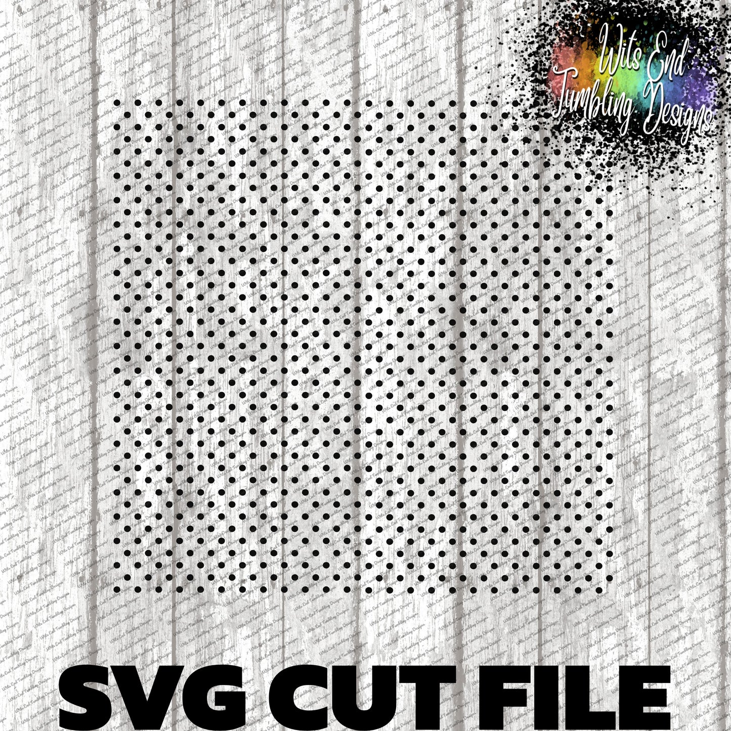 Polka Dot seamless SVG CUT FILE **DIGITAL DOWNLOAD ONLY**