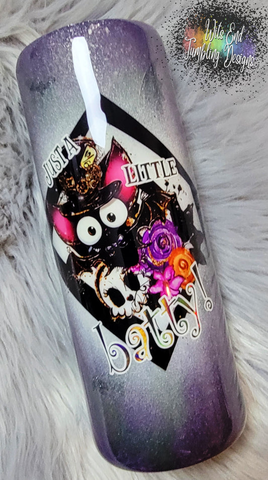 24oz batty layered peekaboo tumbler